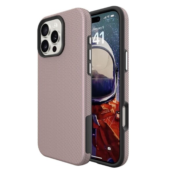 Soka Triangle Case (Suits iPhone 16 Pro) - Rose Gold