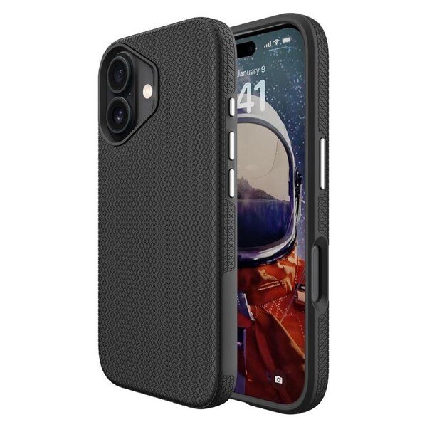Soka Triangle Case (Suits iPhone 16 Plus) - Black