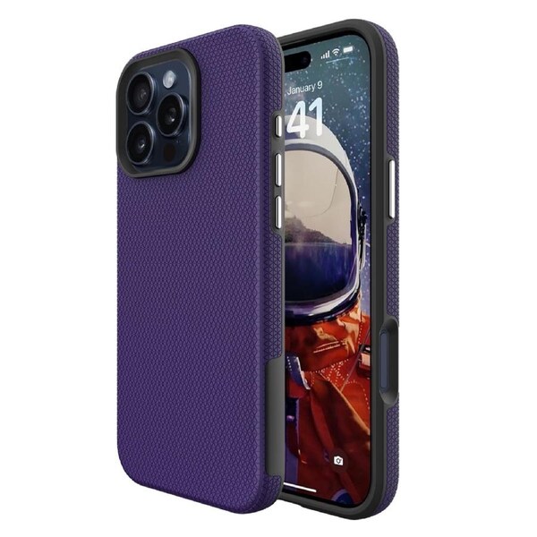 Soka Triangle Case (Suits iPhone 16 Pro Max) - Purple