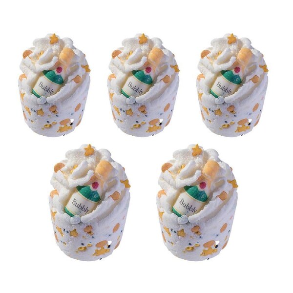 5PK Bomb Cosmetics Bath Mallow Bathbomb Soap Bathtub Fizzer Bring On The Bubbly