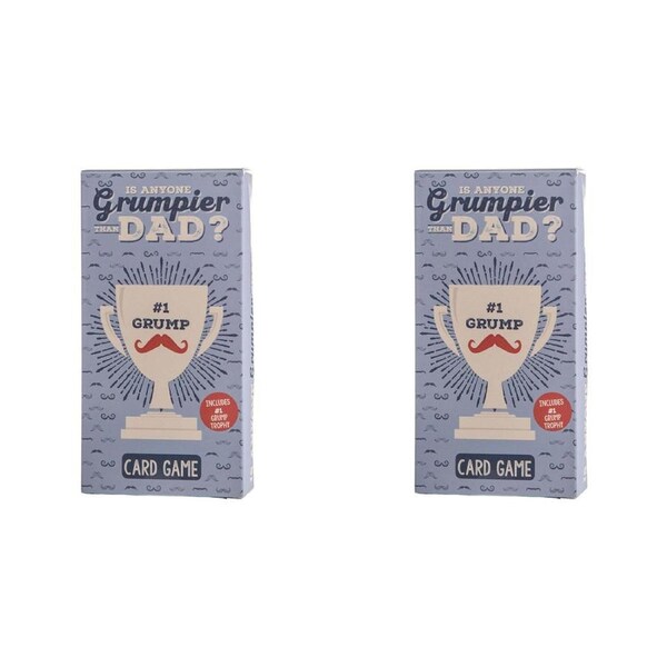 2PK Boxer Gifts Is Anyone Grumpier Than Dad Family Card Game Party Play Night