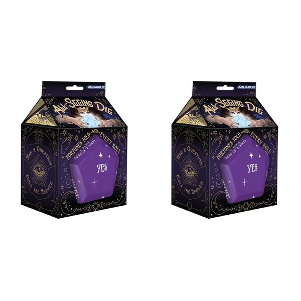 2PK Icup Inc All-Seeing Dice Large Foam Dice Rolling Fortune Telling Party Game