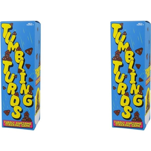 2PK Gift Republic Tumbling Turds Stacking Game Kids/Children Play Pile Toy 6y+