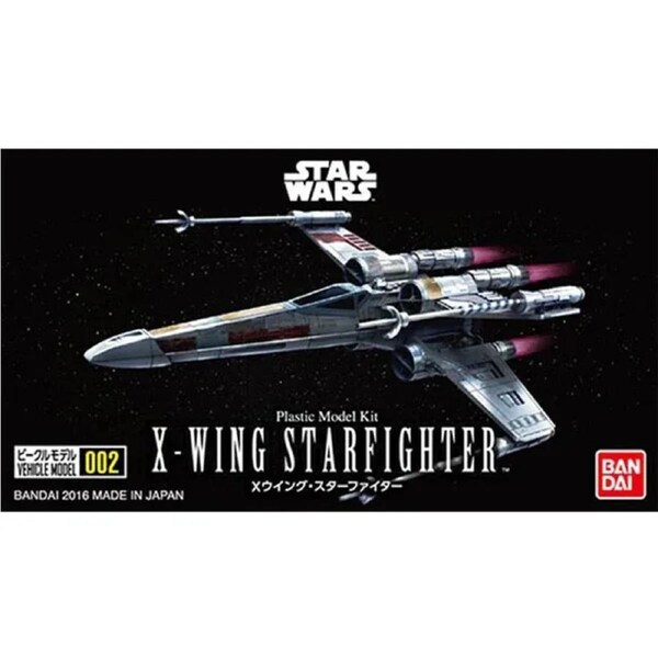 Bandai Star Wars 1/144 X-Wing Starfighter Plastic Model Kit