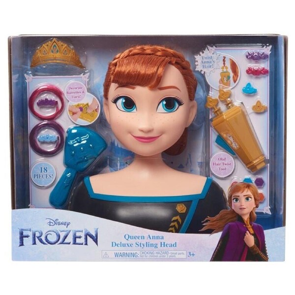 Frozen 2 Queen Anna Deluxe Styling Head