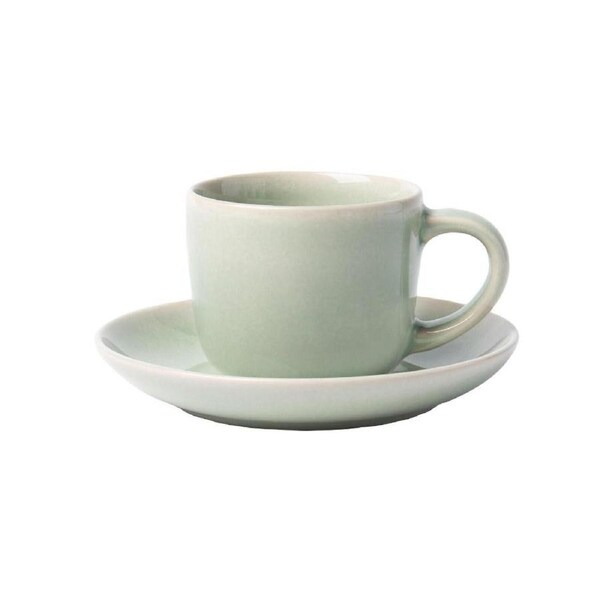Ecology Element Espresso Cup & Saucer 120ml - Dew
