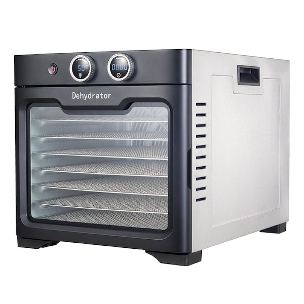Pro-Line 8 Tray 26L Capacity Stainless Steel Dehydrator