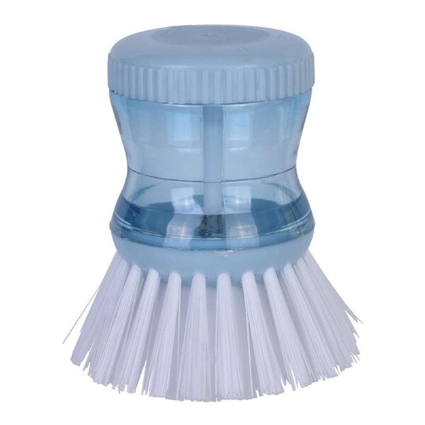 Soap Dispensing Kitchen Brush for Dish Pan Sink Cleaning