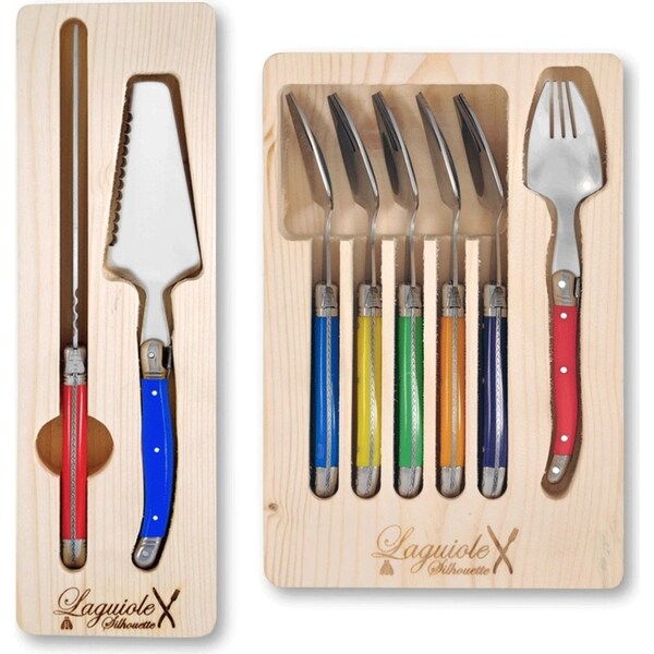 8pc Laguiole Silhouette Stainless Steel Cake Serving Tableware/Kitchen Set