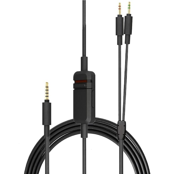 Stereo Headphone Jack Cable for Beyerdynamic MMX300 Headset Replacement Line
