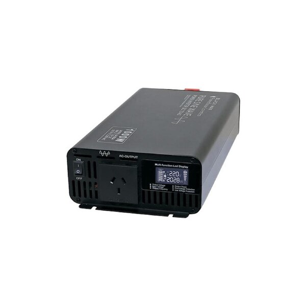 Powerhouse Black Max 1000W 12V DC To AC Pure Sine Wave Power Inverter