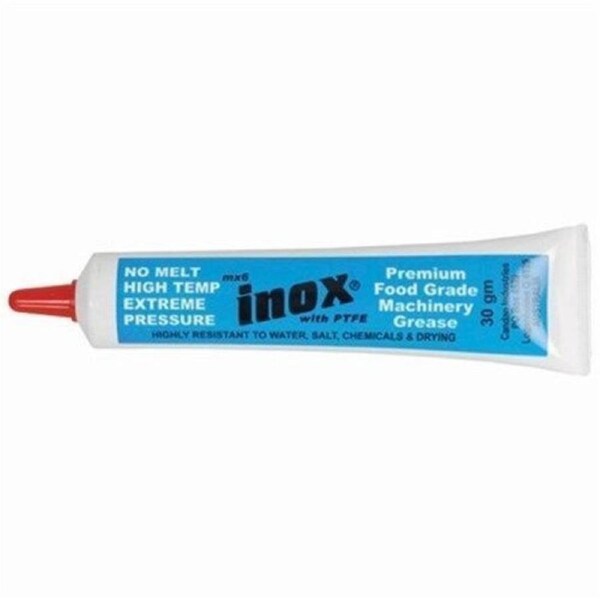 Inox 30gm High Temperature & Non-Melt MX6 Premium Food Grade Machinery Grease Tube