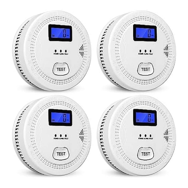2pack Smoke And Carbon Monoxide Detector,2 In 1 Co& Smoke Alarm,carbon Monoxide Detectors,smoke Det