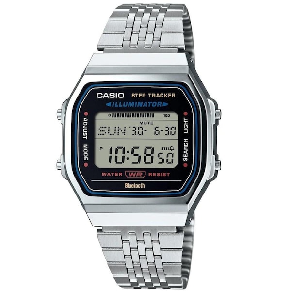 Casio Silver Classic Style Unisex Bluetooth Sensor Digital Watch ABL-100WE-1A