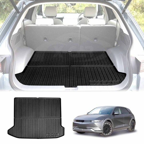 Boot Liner for Hyundai IONIQ 5 IONIQ5 2021-Onwards Heavy Duty Cargo Trunk Mat 3D All-Weather Luggage Tray