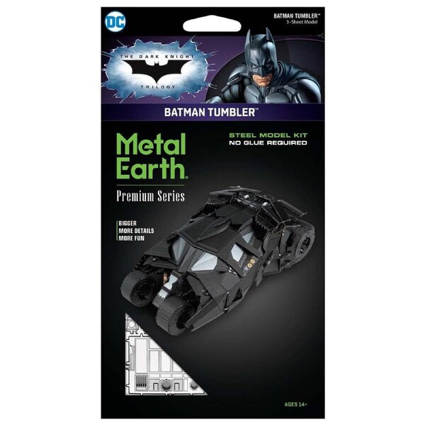 Metal Earth Premium Series Batman Tumbler Steel Model Kit