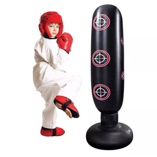 Free Standing Boxing Punching Bag Boxing Stand Dummy Target Fitness Kick MMA