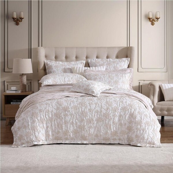 Private collection BLOOM STONE Duvet Doona Quilt Cover Set - Queen Size