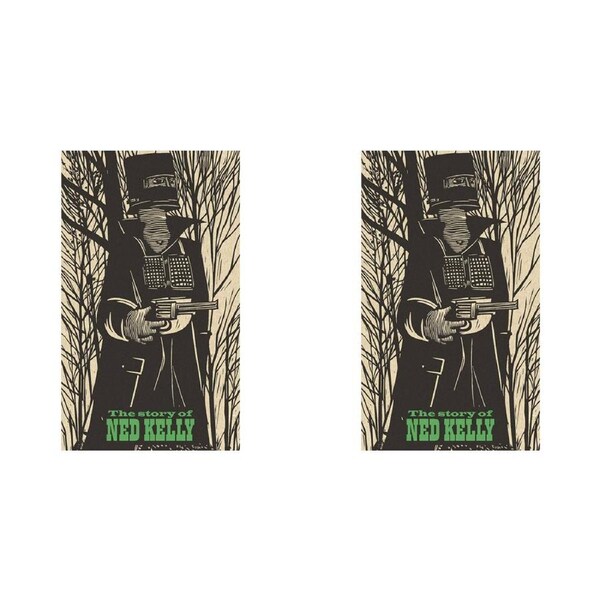 2PK The Story Of Ned Kelly Kids Illustrated Non-Fiction Book 6-12y