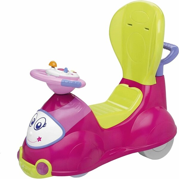 Chicco 4In1 Play Toy Kids/Children Quattro Rocking/Push/Walker Ride On PNK 9-36m