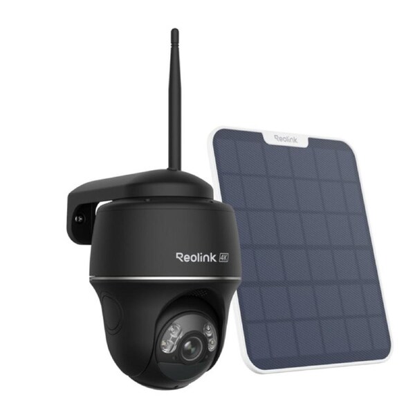 Reolink 4K WiFi Battery Camera Wireless Outdoor 360 Pan Tilt, 5/2.4 GHz Dual-Band WiFi, Argus PT Ultra with Solar Panel