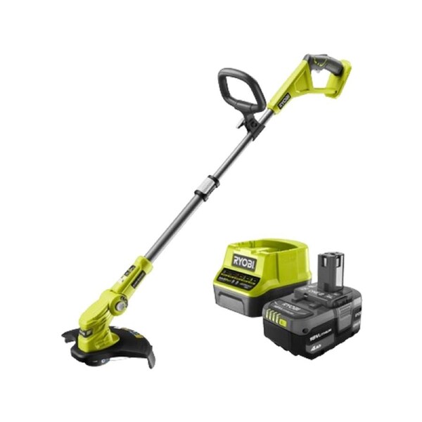 Ryobi One+ 18V 25/30cm 4.0Ah Cordless Line Trimmer Kit