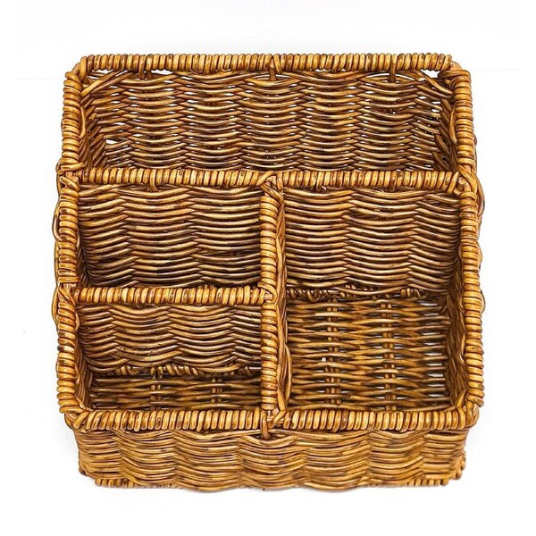 Havana Washable Storage Basket Durable Metal Frame PP Rattan