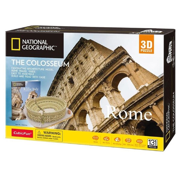 National Geographic The Colosseum 131 Piece 3D Puzzle
