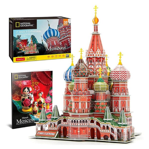 CubicFun St. Basil's Cathedral Moscow 3D Puzzle