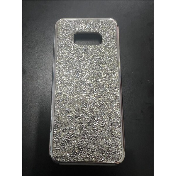 Apex Glitter Case Silver S8 Plus