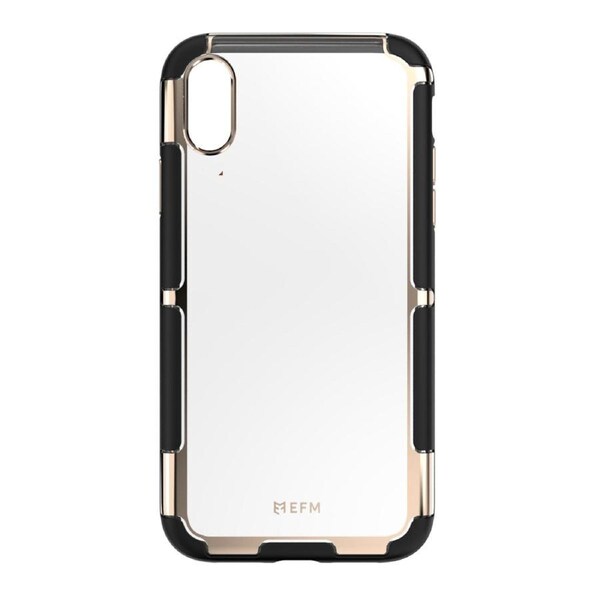 EFM Cayman iPhone XR Gold Trim