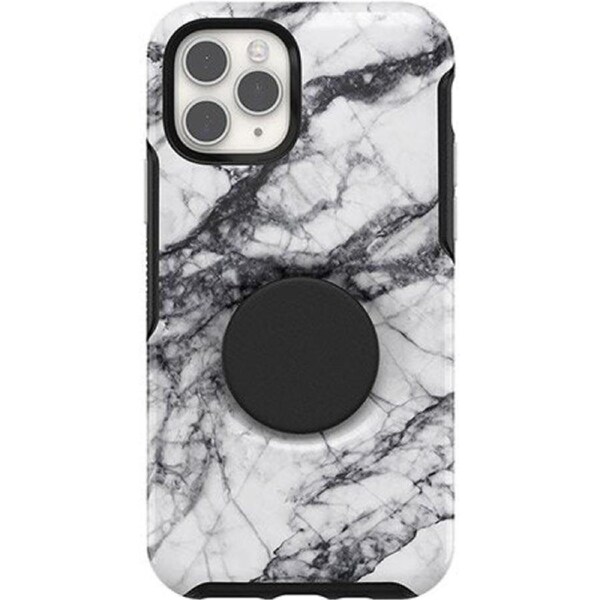 Otter + Pop Symmetry iPhone 11 Pro White Marble