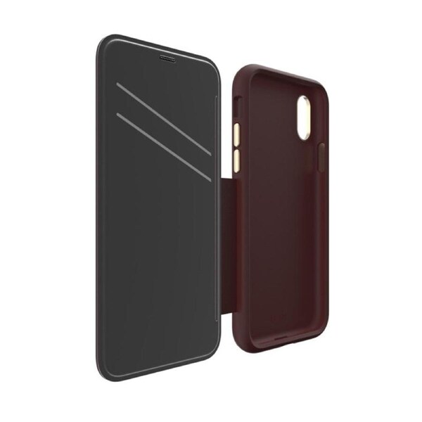 EFM Monaco iPhone Xs and X Mulberry Gold