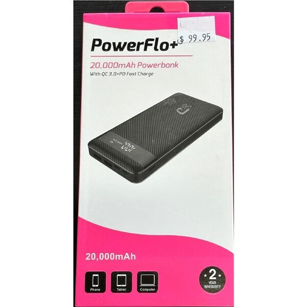 Powerflo+ 20000mAh Power bank
