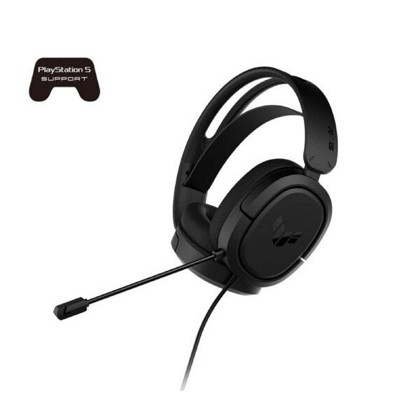 ASUS TUF Gaming H1 Headset 7.1 Surround Sound Lightweight For PCs Macs