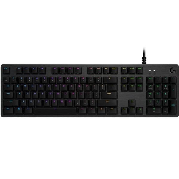 Logitech G512 Carbon LightSync RGB Mechanical Gaming Keyboard GX Brown Tactile [920-009354]