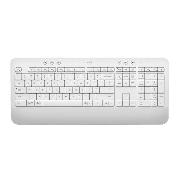 [920-010987] Logitech Signature K650 Comfort Full-Size Wireless Keyboard - Off White
