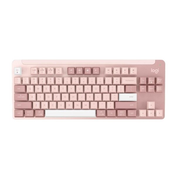 [920-011220] Logitech Signature K855 Wireless Mechanical TKL Keyboard - Rose