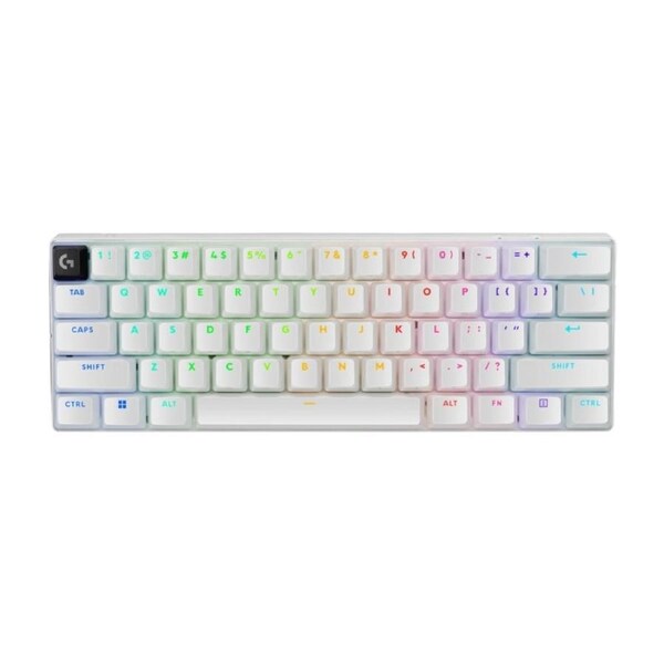 [920-011935] Logitech PRO X 60 Lightspeed Wireless Gaming Keyboard - White Tactile