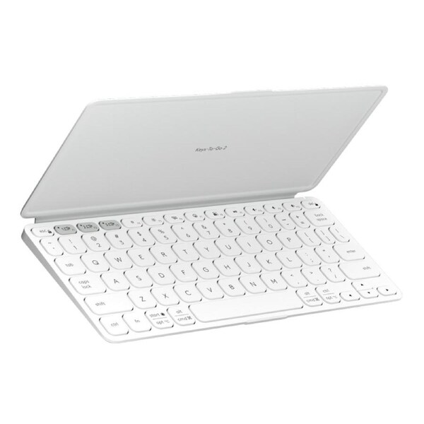 Logitech Keys-To-Go 2 Portable Wireless Keyboard Universal Layout - Pale Grey [920-012962]