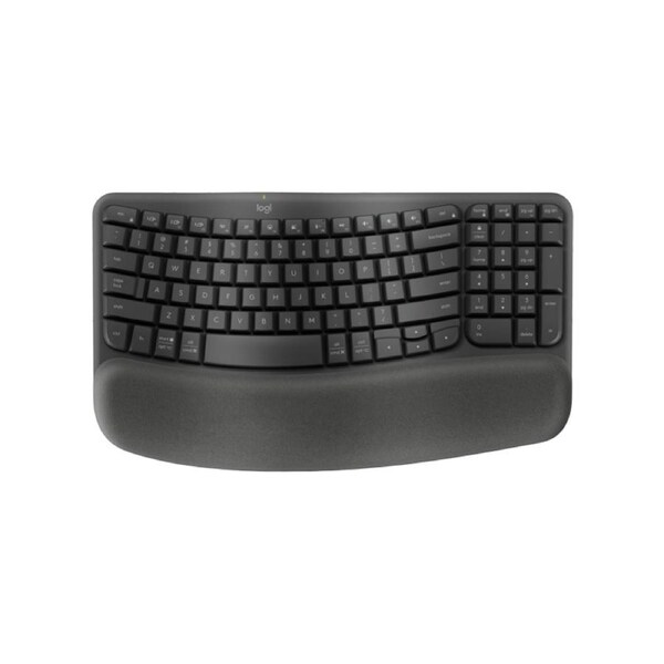 Logitech Wave Keys for Business Ergonomic Keyboard - Graphite [920-012338]