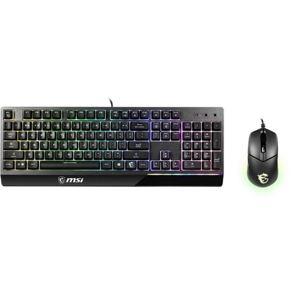 [VIGOR GK30 COMBO] MSI Gaming Keyboard + Gaming Mouse Bundle - RGB Lighting