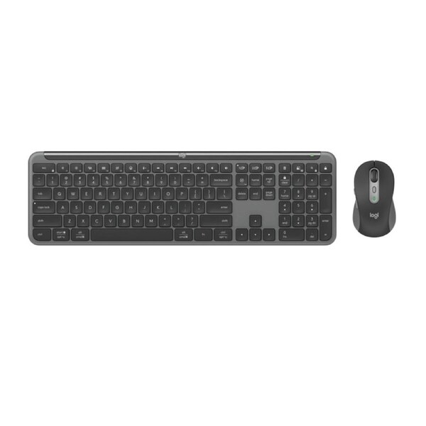 [920-012475] Logitech MK950 Signature Slim Wireless Keyboard and Mouse Combo - Graphite