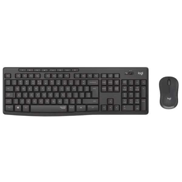 [920-009814] Logitech MK295 Wireless SILENT Keyboard AND MOUSE Combo, 2.4GHZ USB RECEIVER