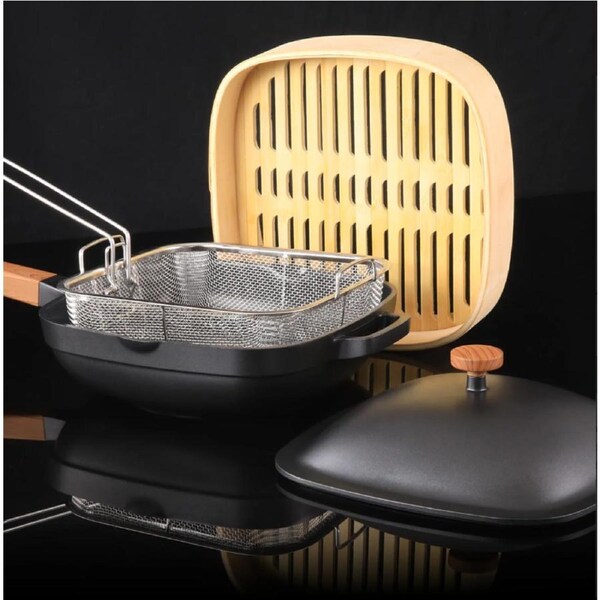 Diamond Earth Fusion XL All-in-one Pan & Pot 4pc Set