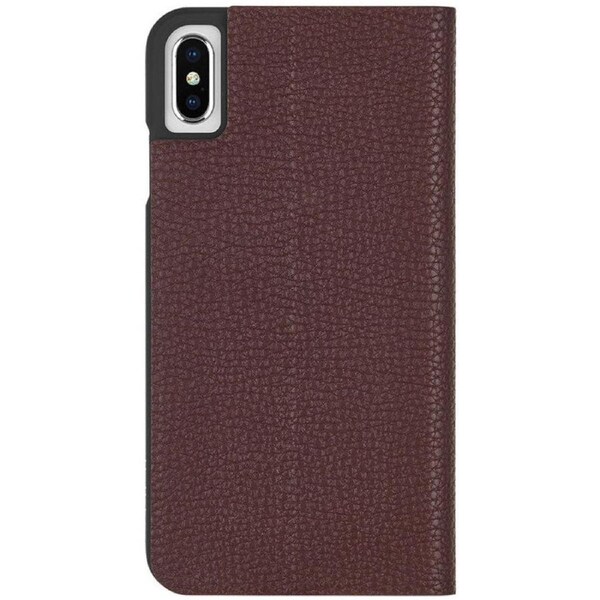 Case-Mate Barely There Folio iPhone X/XS - Brown