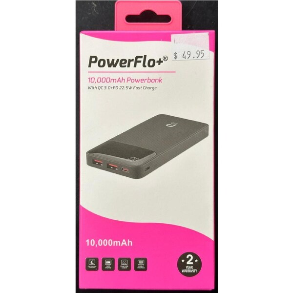 Powerflo+ 10000mAh Power bank