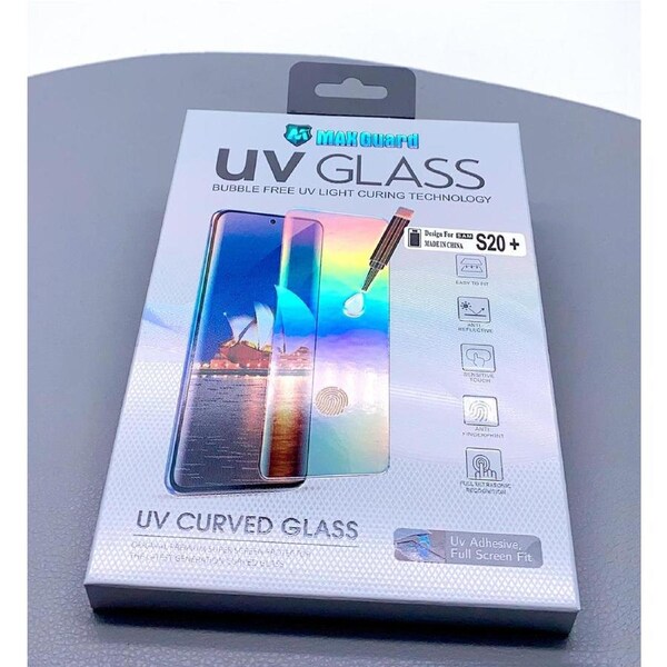 Max Guard UV Curved Glass Protector for Galaxy S20