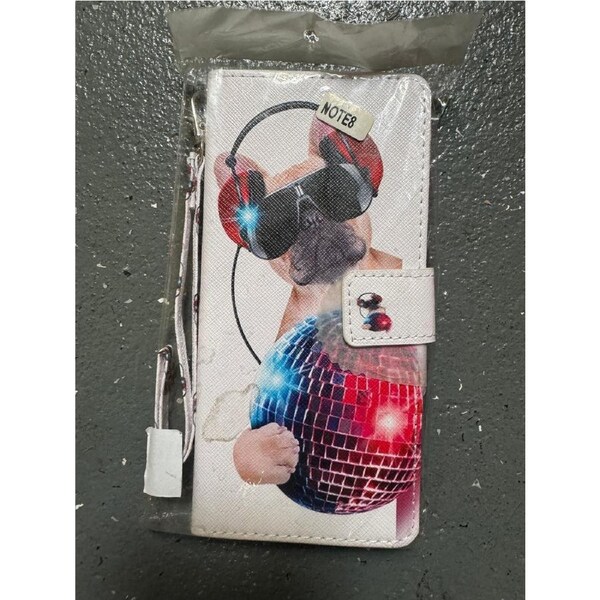 Galaxy Note 8 Wallet Dog Case
