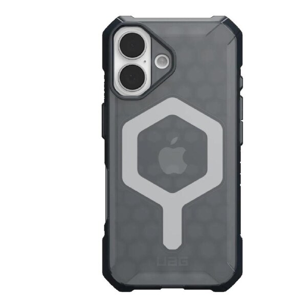 UAG Essential Armor MagSafe Apple iPhone 16 (6.1') Rugged Case - Ash (114450113131), 15ft. Drop Protection(4.6M),Raised Screen Surround, Slim